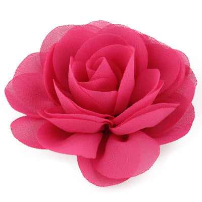 Rose Chiffon Hairpin