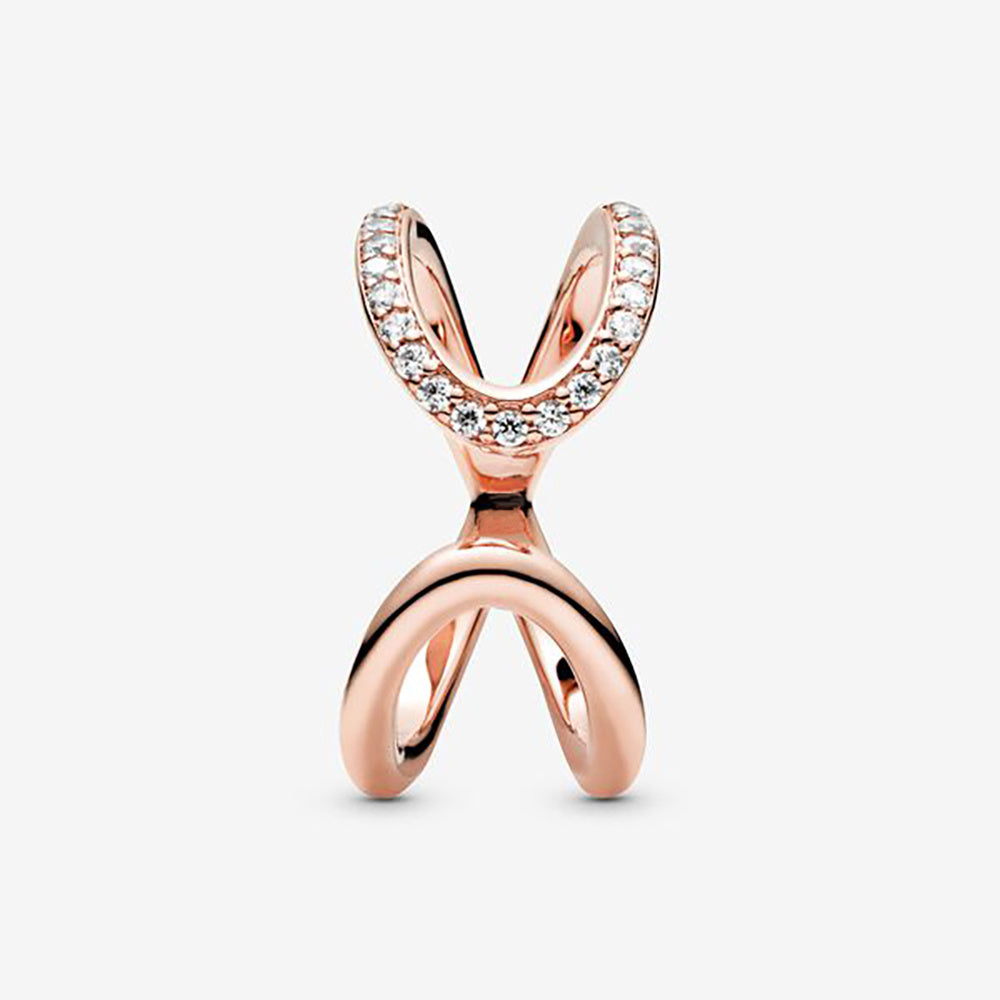 Rose Gold Ring Shiny Daisy Love Heart Set With Beads Opening Black Diamond Crown Noble Charm Ring