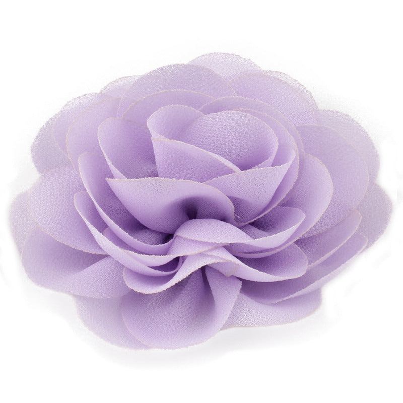 Rose Chiffon Hairpin