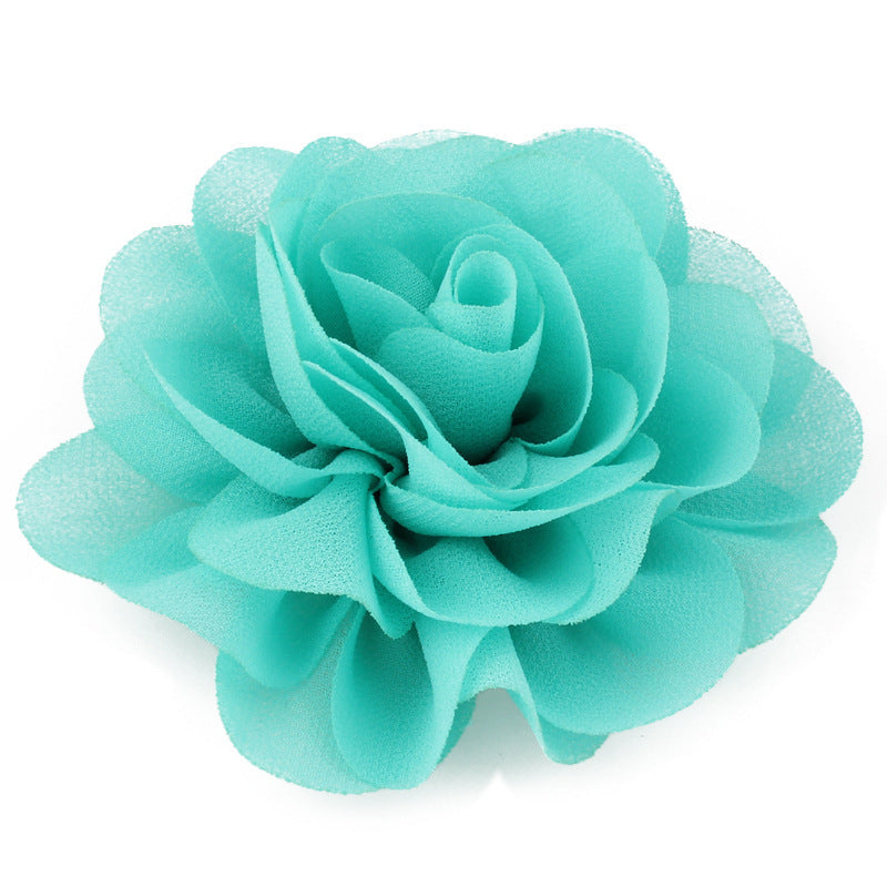 Rose Chiffon Hairpin