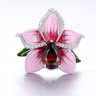 Rose flower ring