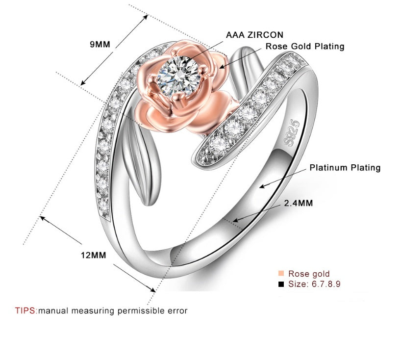 Fashion Rose Gold Ring