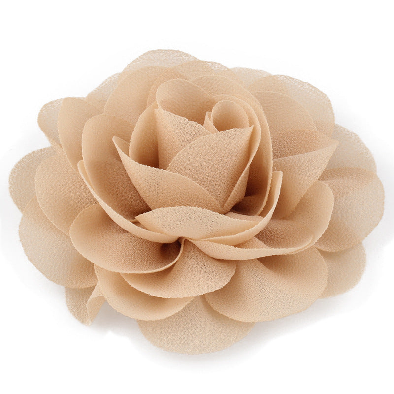 Rose Chiffon Hairpin