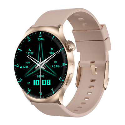 Montre intelligente Appel Bluetooth Assistant féminin Fréquence cardiaque Pression artérielle Bracelet Multi-sports