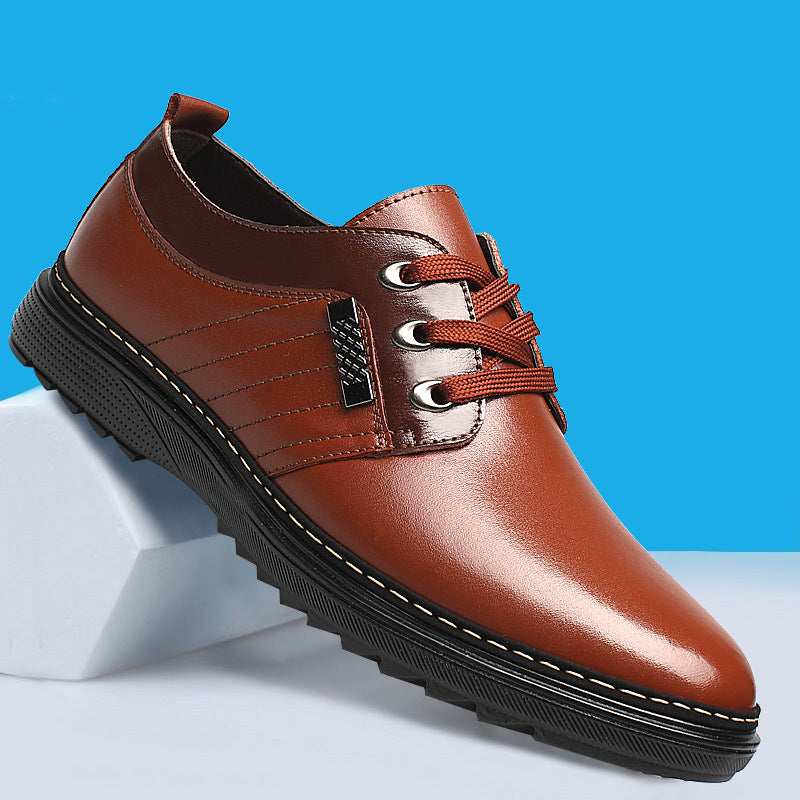 Die neuen Schuhe Schuhe fallen Herren Business Casual Schuhe Männer Schuhe Schuhe runden britischen Papa