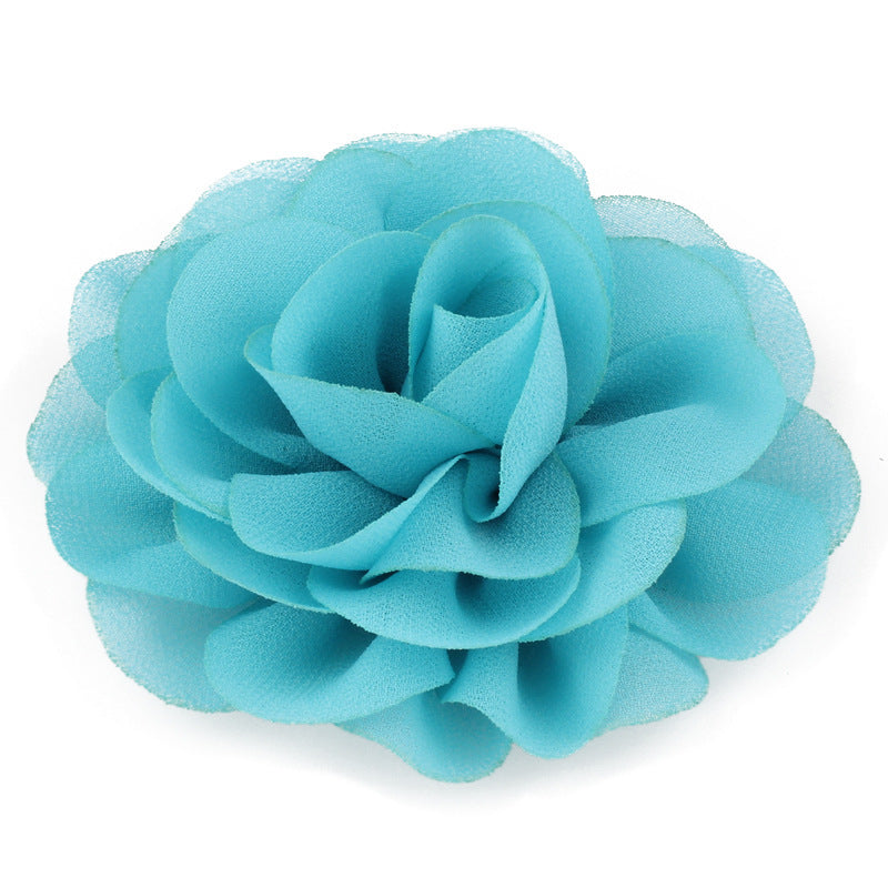 Rose Chiffon Hairpin