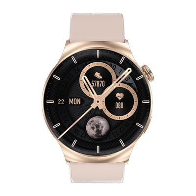 Montre intelligente Appel Bluetooth Assistant féminin Fréquence cardiaque Pression artérielle Bracelet Multi-sports