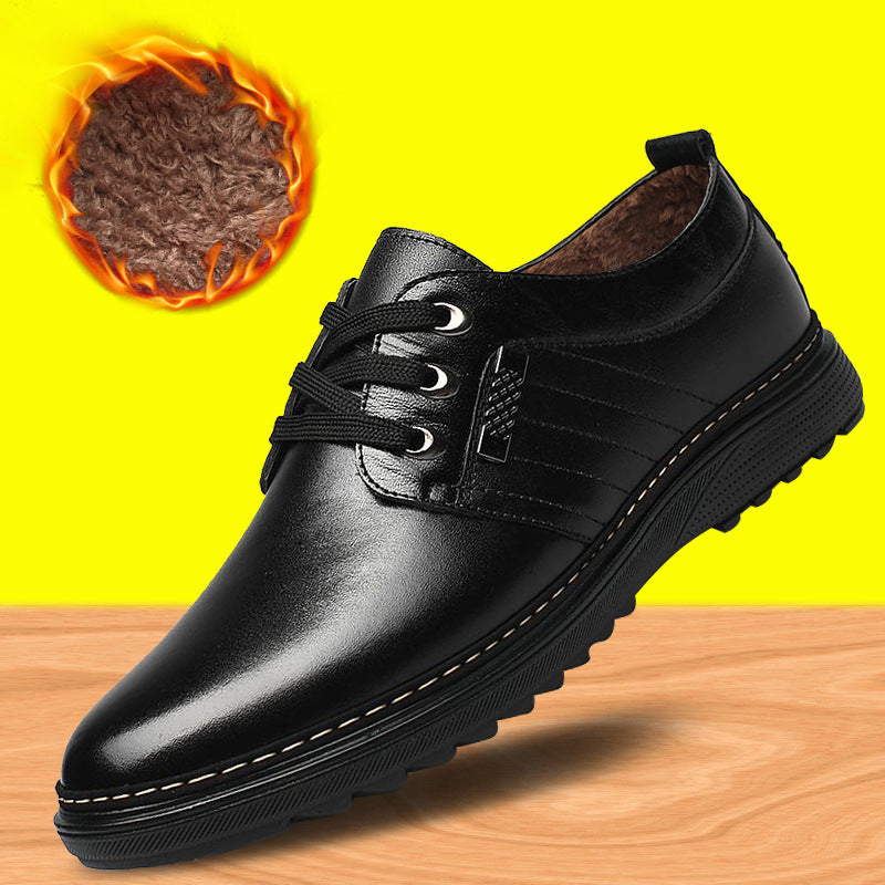 Die neuen Schuhe Schuhe fallen Herren Business Casual Schuhe Männer Schuhe Schuhe runden britischen Papa