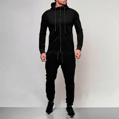 2 stück Herbst Lauftrainingsanzug Männer Sweatshirt Sport Set Gym Kleidung Männer Sport Anzug Trainings Anzug Sport Wear Outdoor 