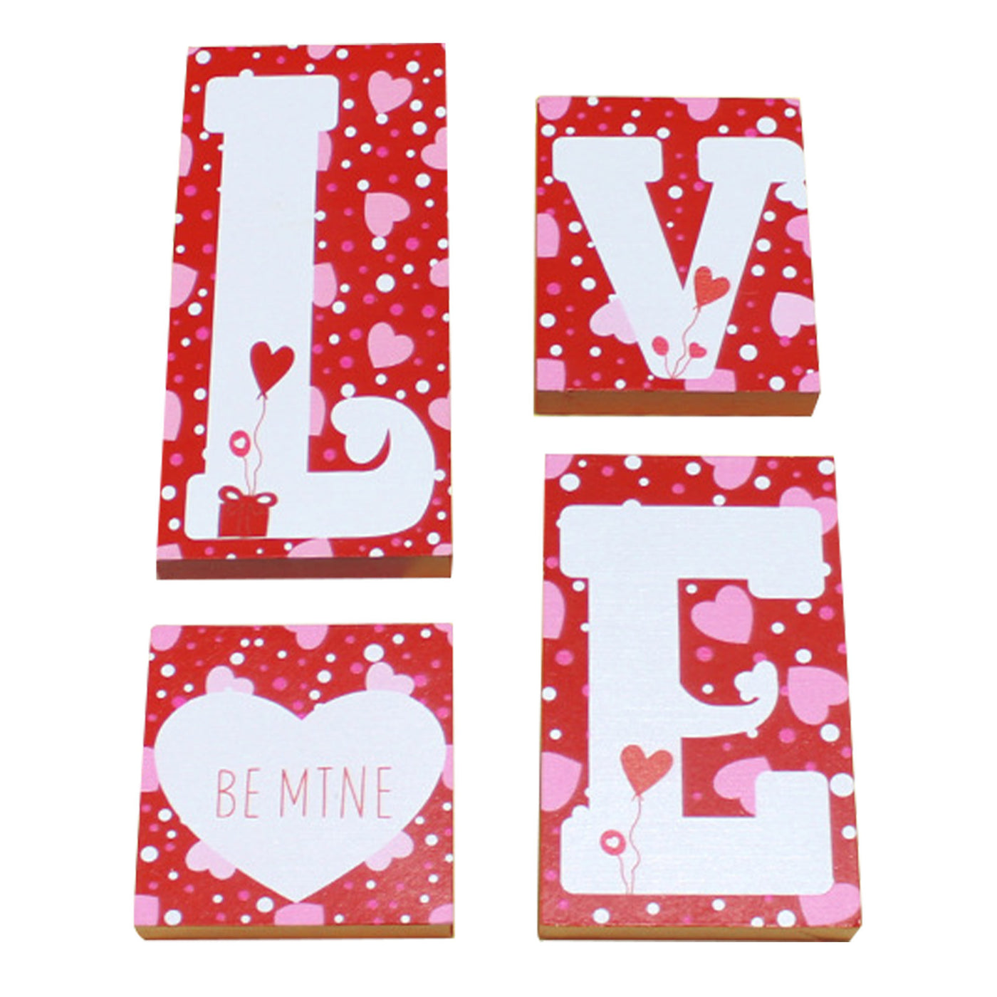 Valentine's Day Wooden Craftwork Decoration LOVE Decorations