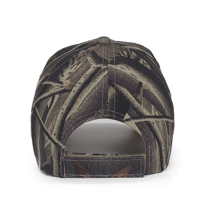 Camo Neue Herren-Baseballkappe für Damen, Snapback-Hut mit Fischstickerei, Knochenkappen, Gorras, lässige Casquette für die Jagd im Freien