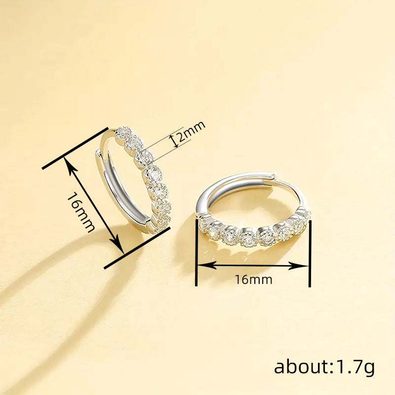 Simple Delicate Earrings Women's Fashion