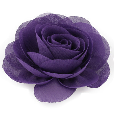 Rose Chiffon Hairpin