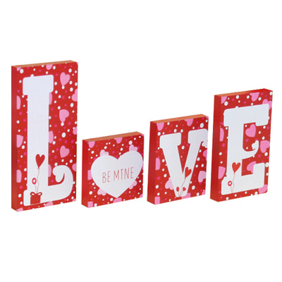 Valentine's Day Wooden Craftwork Decoration LOVE Decorations