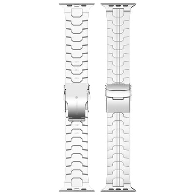 Hochwertiges Metallarmband aus einfarbiger Titanlegierung