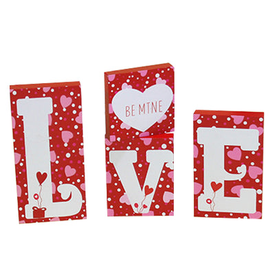 Valentine's Day Wooden Craftwork Decoration LOVE Decorations