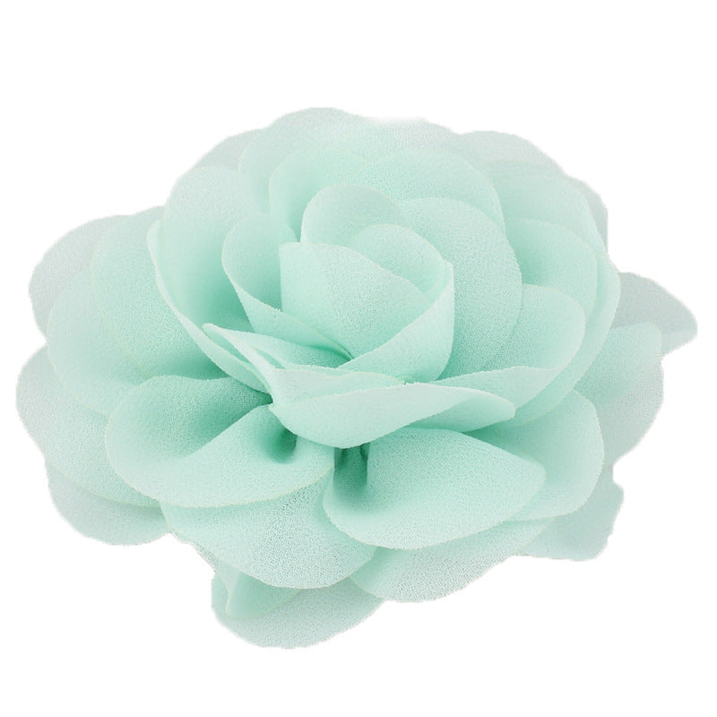 Rose Chiffon Hairpin