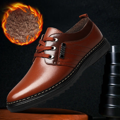 Die neuen Schuhe Schuhe fallen Herren Business Casual Schuhe Männer Schuhe Schuhe runden britischen Papa