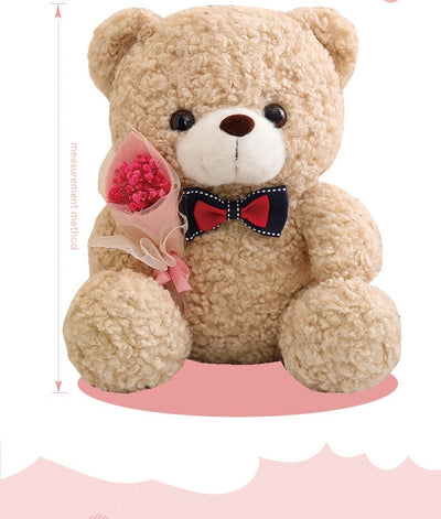 Rose Bear Doll Girls Valentine's Day Gift