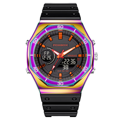 Montre de sport pour homme étudiant tendance grand cadran