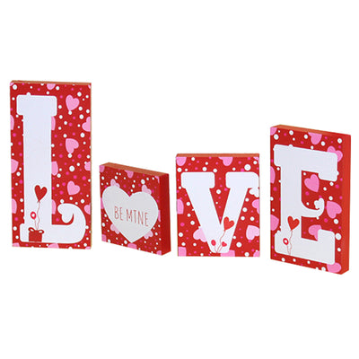 Valentine's Day Wooden Craftwork Decoration LOVE Decorations