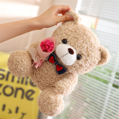 Rose Bear Doll Girls Valentine's Day Gift